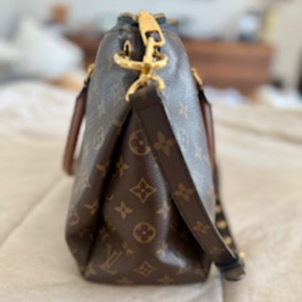 Authentic Louis Vuitton Pallas Monogram Noir - Picture 3 of 11